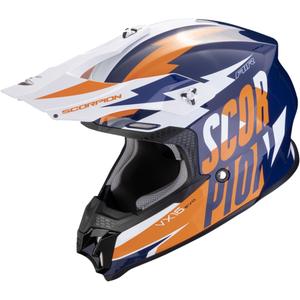 Scorpion VX-16 EVO AIR Slanter motocross kaciga plavo-narančasta rasprodaja