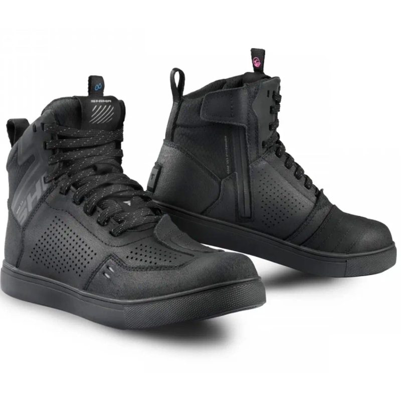 Ženske motorističke čizme Shima Rebel 2.0 WP crne