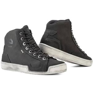 Motociklističke čizme Eleveit ANTIBES WP PUNA KOŽA tamno sive