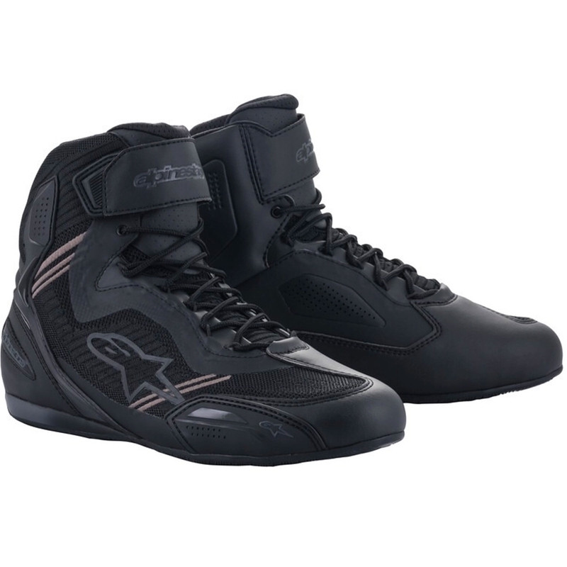 Alpinestars Faster 3 Rideknit motociklističke čizme crno-crne