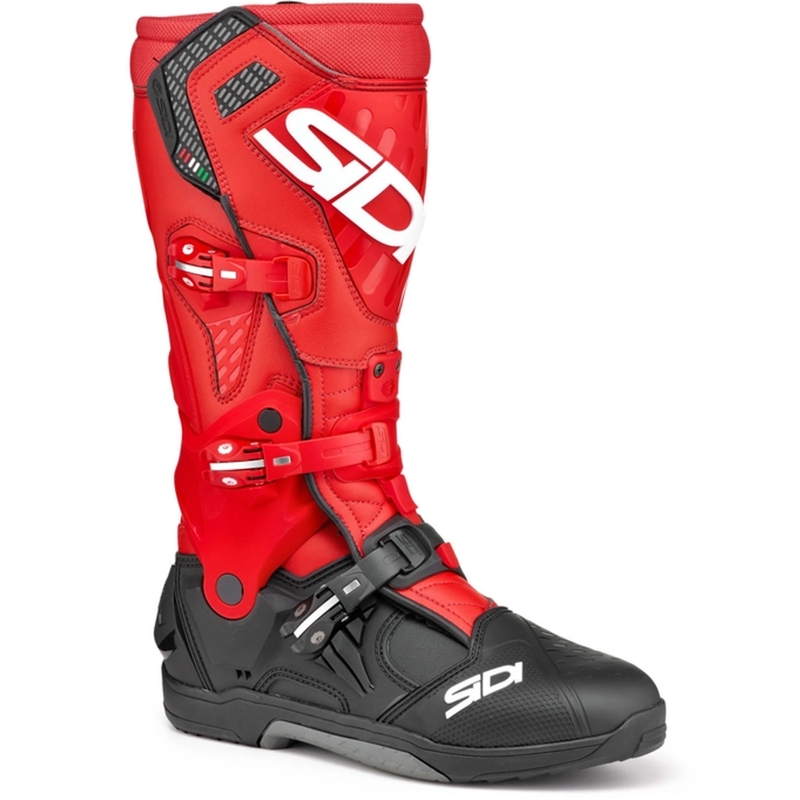 Motorističke čizme SiDi Crossair crno-crvene