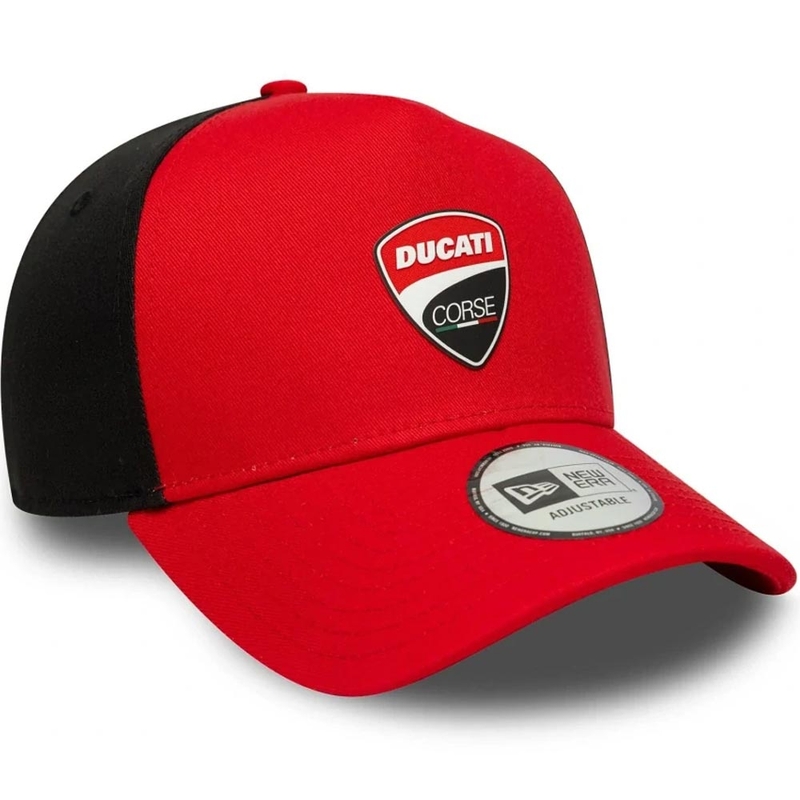 Ducati Corse 9FORTY kapa s logom crveno-crna