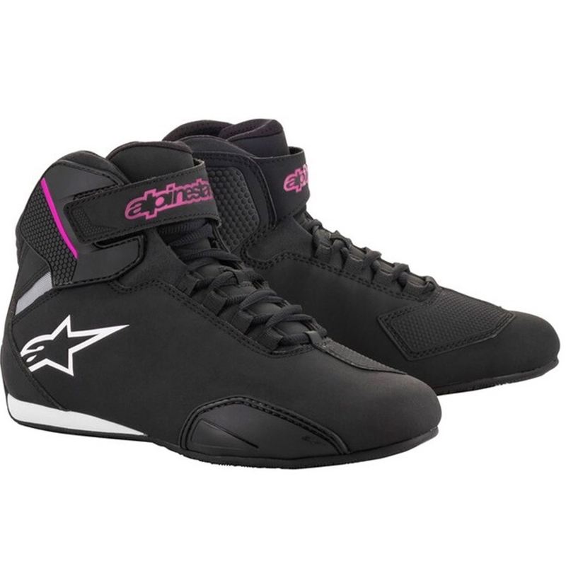 Alpinestars Stella Sektor ženske motociklističke čizme crno-ljubičaste