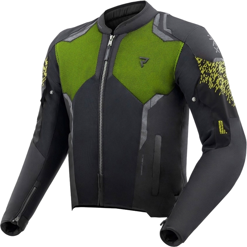 Rebelhorn Jax motoristička jakna crno-fluo žuta