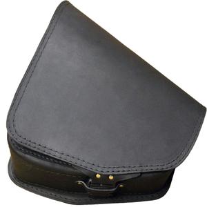 Kožna torba za motocikl RSA S661 HD Softail crna