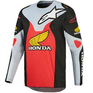Alpinestars Racer Veil Honda motokros dres crno-sivo-crveno-žuti