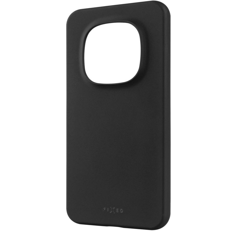 FIXED Story gumena stražnja maskica za telefon za Xiaomi Redmi Note 15 Pro 5G crna