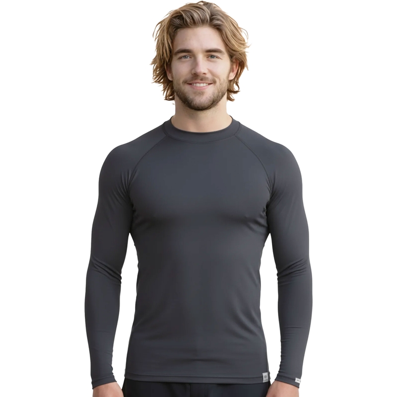 Termo majica nanosilver® Raglan antracit siva - dugi rukav