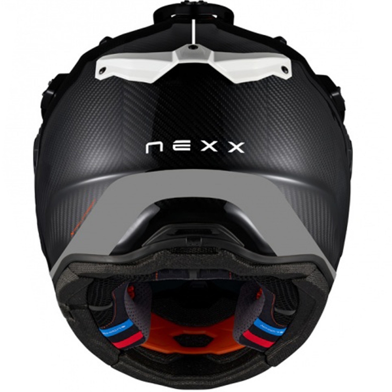Enduro motociklistička kaciga Nexx X.Rally FIM Racing 2 Carbon crno-bijela