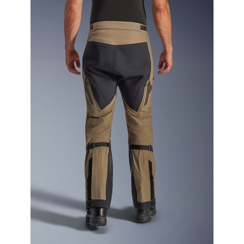 Alpinestar Nazca 3L Gore-Tex PRO motociklističke hlače svijetlosmeđe-crne
