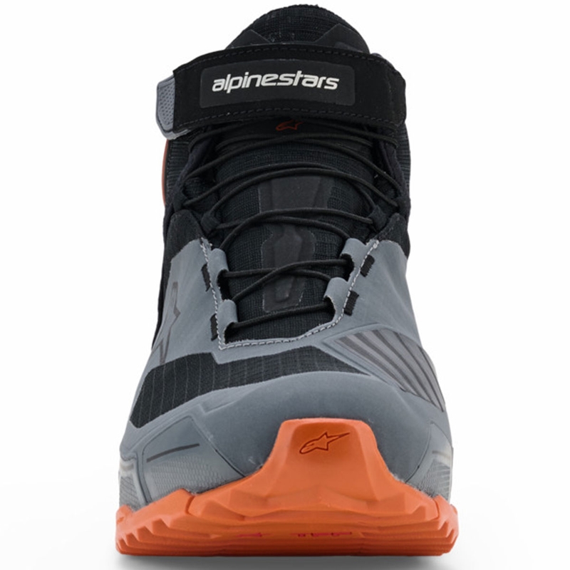 Alpinestars CR-X Drystar motociklističke čizme crno-tamno sive-narančaste