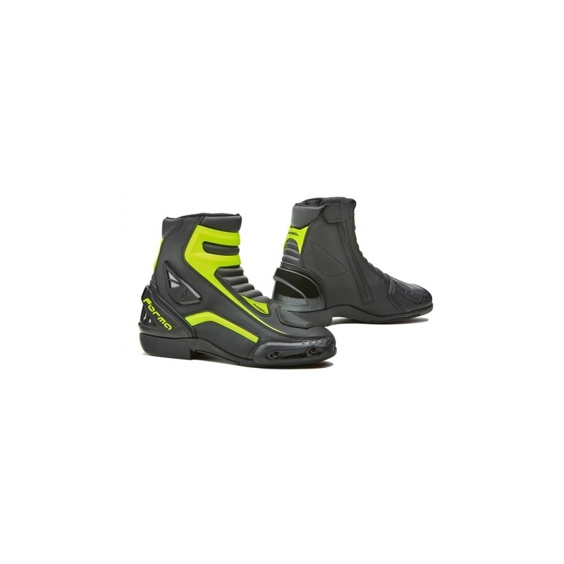 Motorističke čizme Forma Axel crne-fluo žute rasprodaja