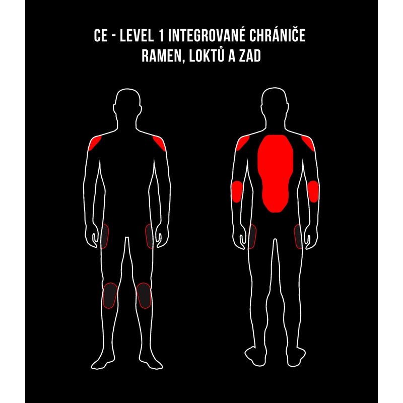 Ženske motociklističke jakne Street Racer Amber rasprodaja