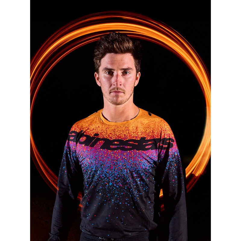 Alpinestars Supertech limitirano izdanje Black Hole motocross dres crne boje