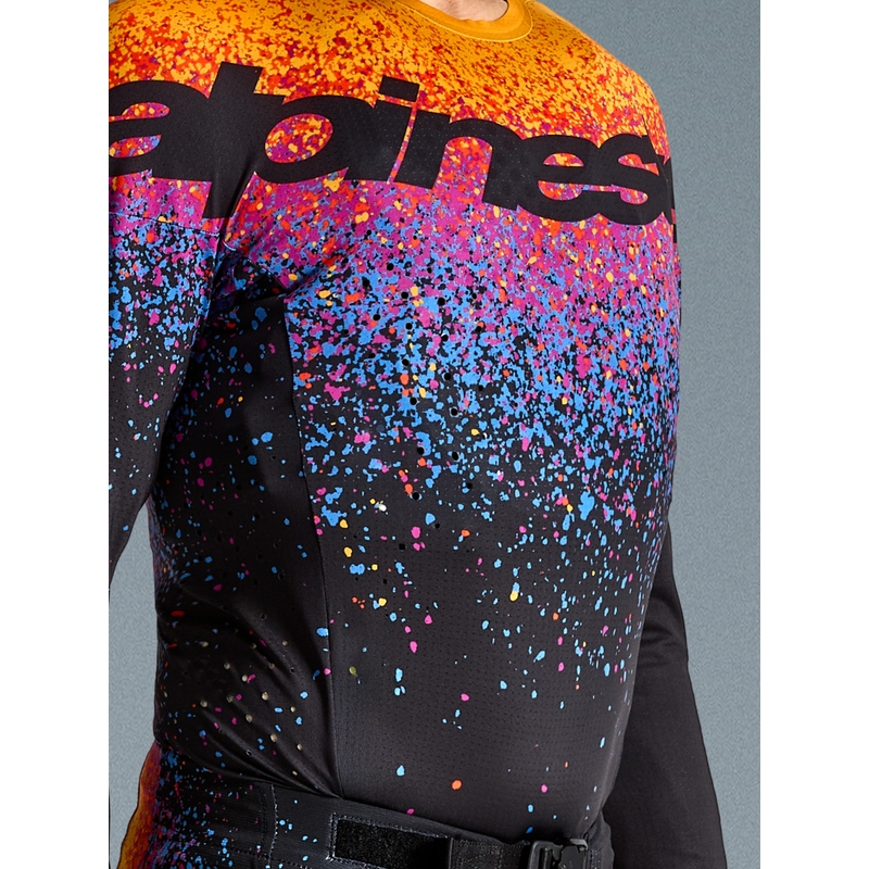 Alpinestars Supertech limitirano izdanje Black Hole motocross dres crne boje
