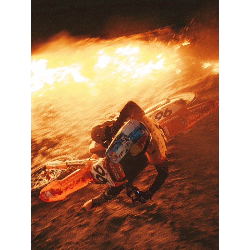 Alpinestars Supertech Limited Edition Black Hole motokros hlače - crne