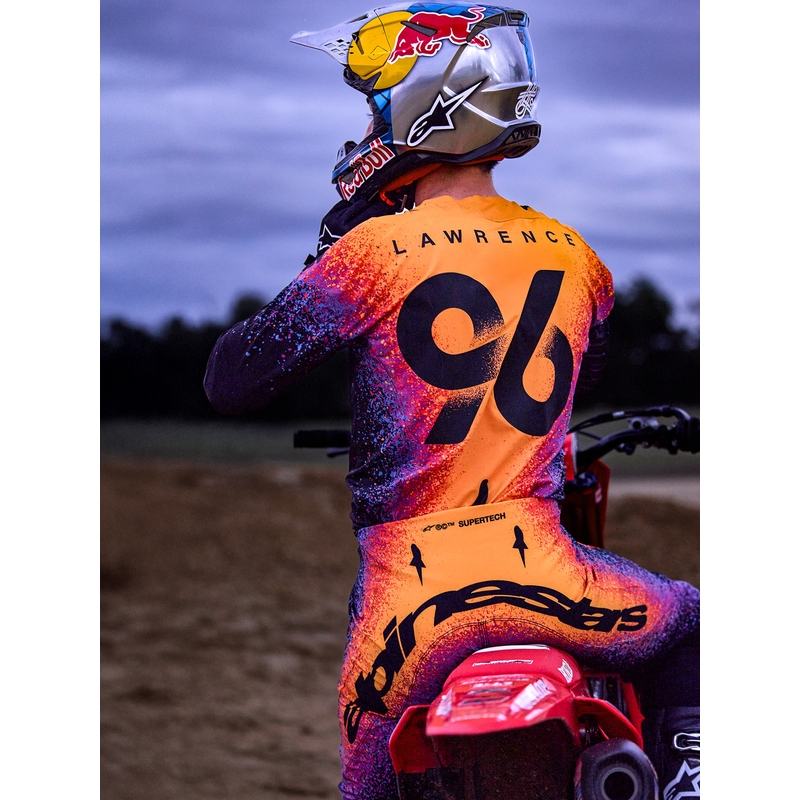 Alpinestars Supertech Limited Edition Black Hole motokros hlače - crne