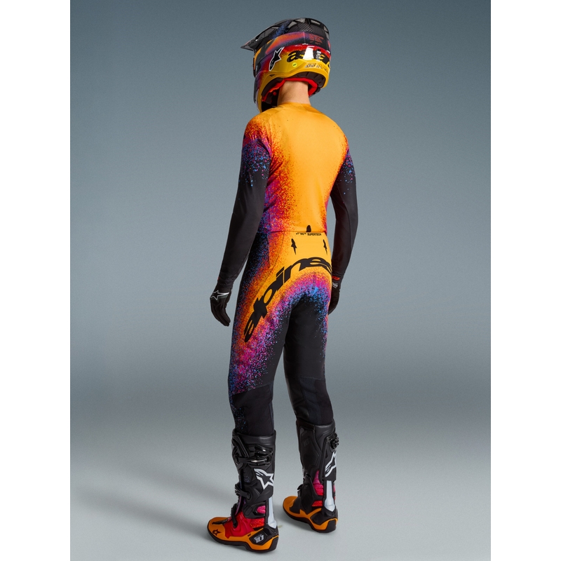 Alpinestars Supertech Limited Edition Black Hole motokros hlače - crne