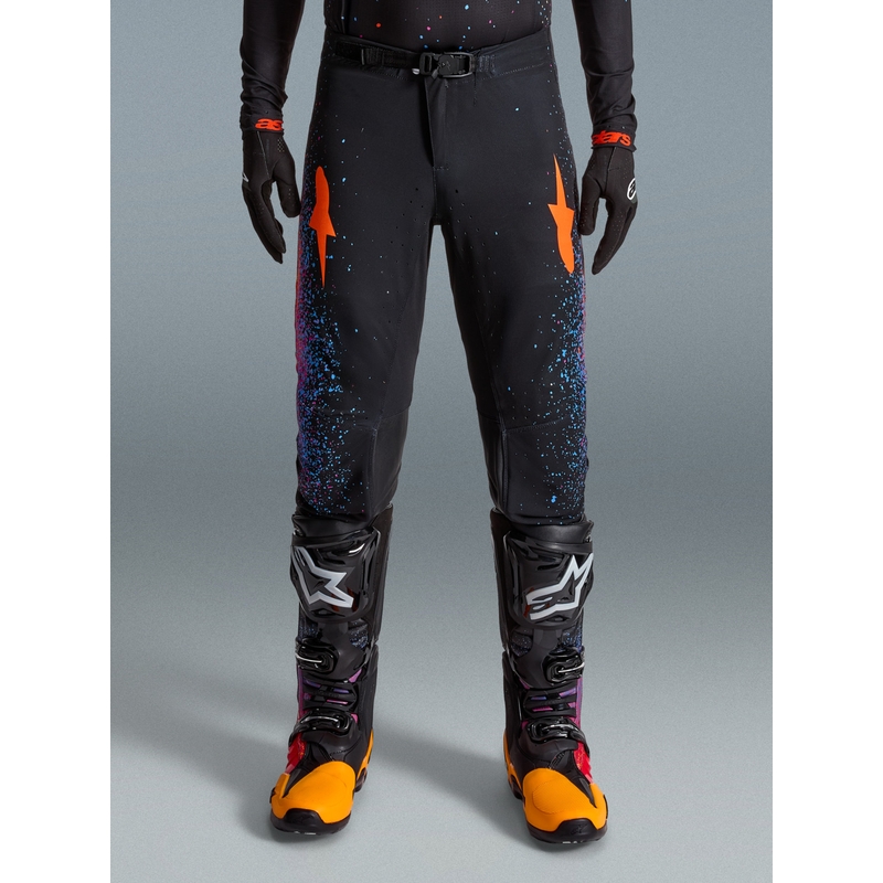 Alpinestars Supertech Limited Edition Black Hole motokros hlače - crne