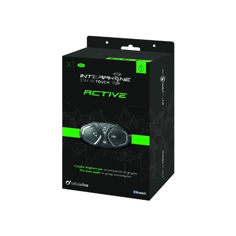 Bluetooth handsfree CellularLine Interphone ACTIVE - pojedinačno pakiranje