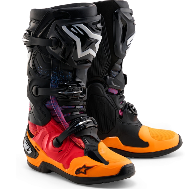 Alpinestars Tech 10 Limited Edition Black Hole motociklističke čizme crne boje