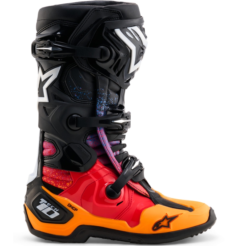 Alpinestars Tech 10 Limited Edition Black Hole motociklističke čizme crne boje
