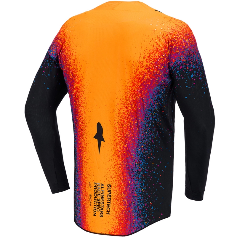 Alpinestars Supertech limitirano izdanje Black Hole motocross dres crne boje