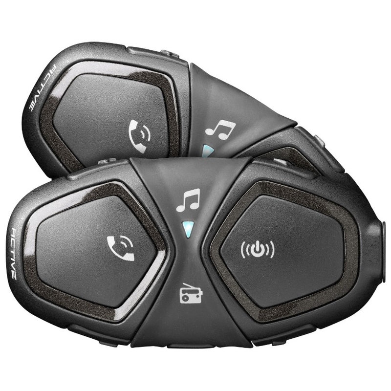 Bluetooth hands-free CellularLine Interphone ACTIVE - Twin Pack