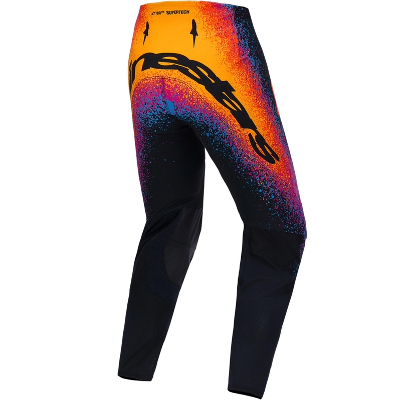 Alpinestars Supertech Limited Edition Black Hole motokros hlače - crne