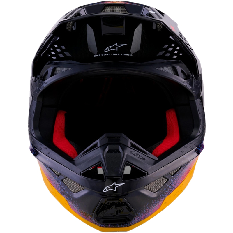 Alpinestars Supertech S-M10 limited edition motocross kaciga Black Hole crne boje