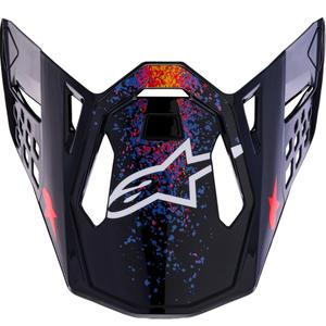 Alpinestars Supertech S-M10 vizir za motociklističku kacigu Black Hole, crne boje, ograničeno izdanje