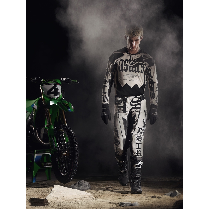 Alpinestars Techstar motokros dres ograničenog izdanja Wolf Dust boje pijeska i crne boje