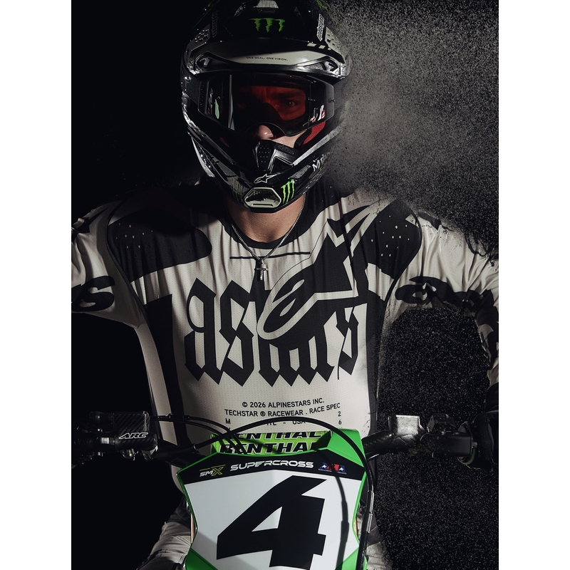 Alpinestars Techstar motokros dres ograničenog izdanja Wolf Dust boje pijeska i crne boje