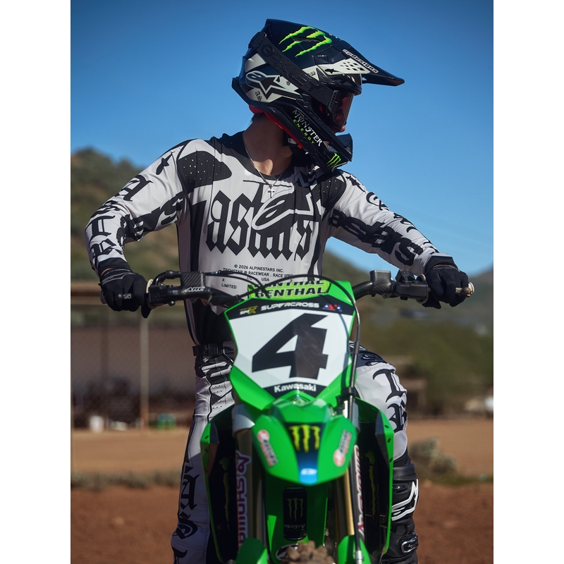 Alpinestars Techstar motokros dres ograničenog izdanja Wolf Dust boje pijeska i crne boje