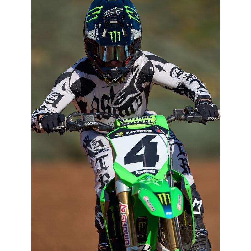 Alpinestars Techstar motokros dres ograničenog izdanja Wolf Dust boje pijeska i crne boje