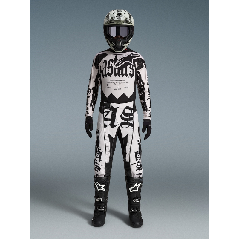 Alpinestars Techstar motokros dres ograničenog izdanja Wolf Dust boje pijeska i crne boje