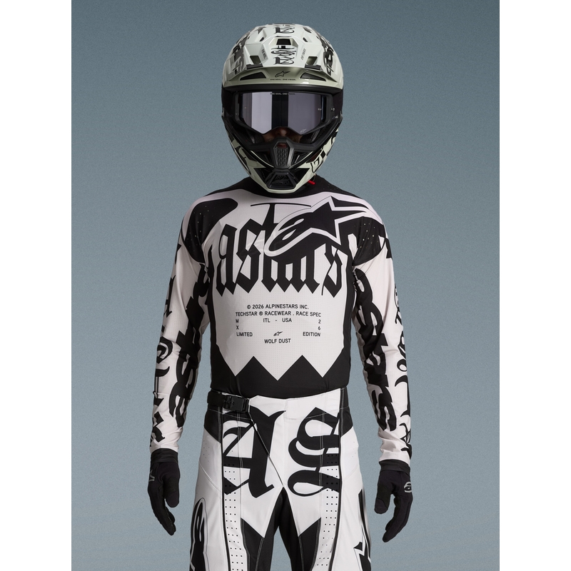 Alpinestars Techstar motokros dres ograničenog izdanja Wolf Dust boje pijeska i crne boje