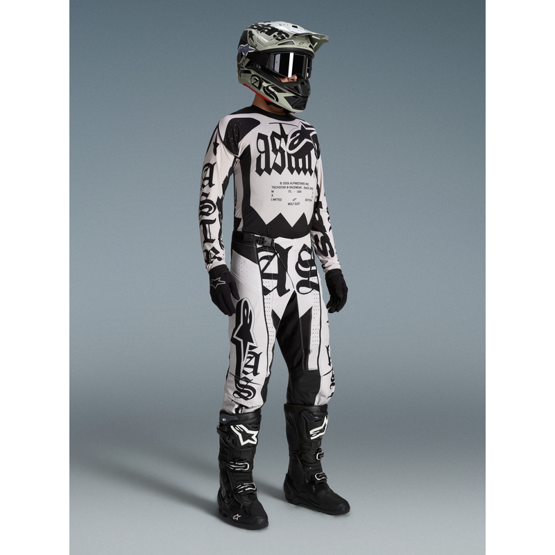 Alpinestars Techstar motokros dres ograničenog izdanja Wolf Dust boje pijeska i crne boje