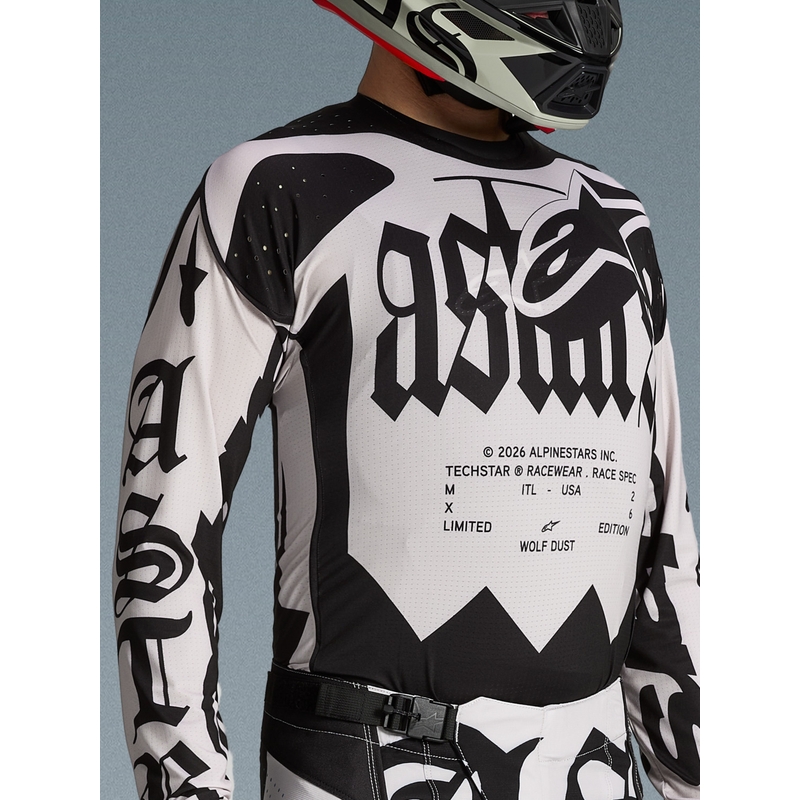 Alpinestars Techstar motokros dres ograničenog izdanja Wolf Dust boje pijeska i crne boje