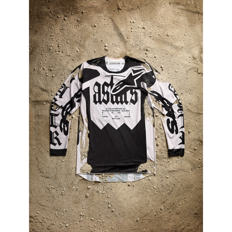 Alpinestars Techstar motokros dres ograničenog izdanja Wolf Dust boje pijeska i crne boje
