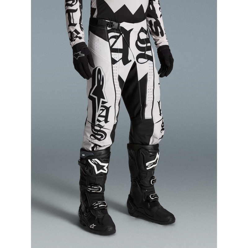 Alpinestars Techstar limited edition Wolf Dust motocross hlače pješčano-crne boje
