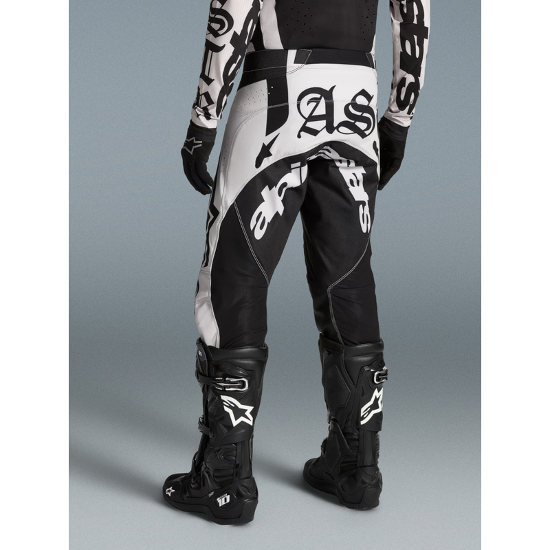 Alpinestars Techstar limited edition Wolf Dust motocross hlače pješčano-crne boje