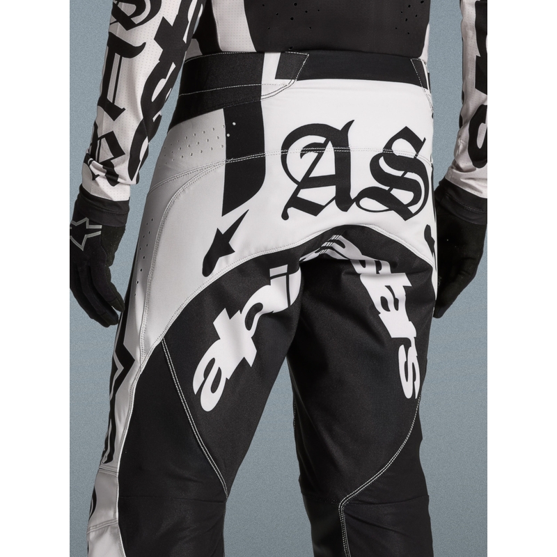 Alpinestars Techstar limited edition Wolf Dust motocross hlače pješčano-crne boje