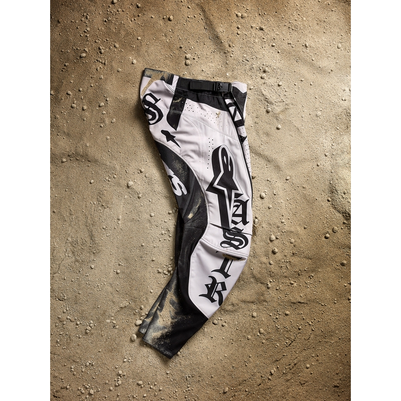 Alpinestars Techstar limited edition Wolf Dust motocross hlače pješčano-crne boje
