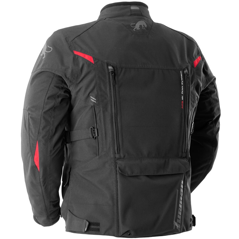 Furygan CHALLENGER 3C PRIMALOFT® motociklistička jakna crno-crvena