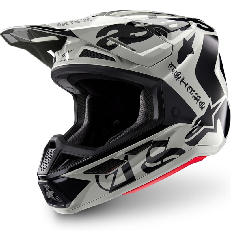 Alpinestars Supertech S-M7 kaciga za motokros ograničenog izdanja Wolf Dust boje pijeska i crne boje