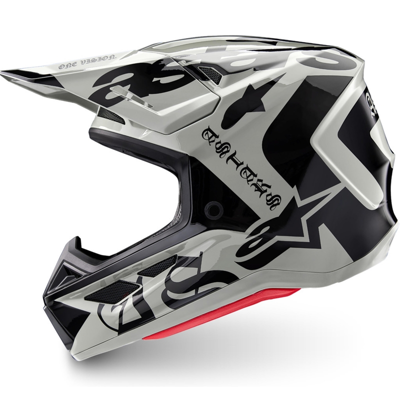 Alpinestars Supertech S-M7 kaciga za motokros ograničenog izdanja Wolf Dust boje pijeska i crne boje