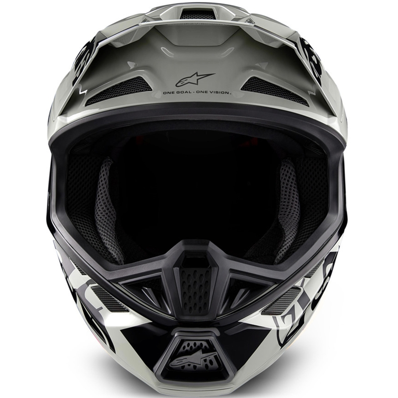 Alpinestars Supertech S-M7 kaciga za motokros ograničenog izdanja Wolf Dust boje pijeska i crne boje