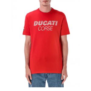 Ducati Corse majica kratkih rukava crvena
