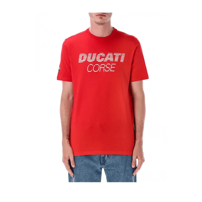 Ducati Corse majica kratkih rukava crvena